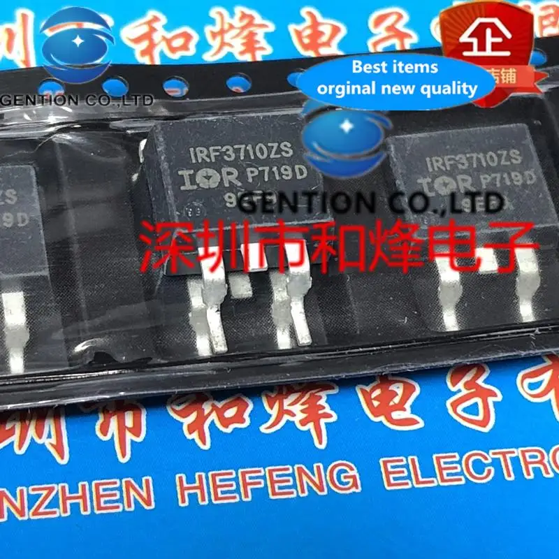 

10PCS IRF3710ZS F3710ZS TO-263 100V 59A in stock 100% new and original