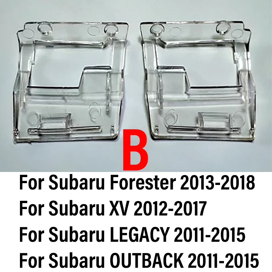 2Pcs Car Side Mirrors Assistant Turn Signal Light Lens Indicators For Subaru WRX Impreza Outback Forester XV Replacement