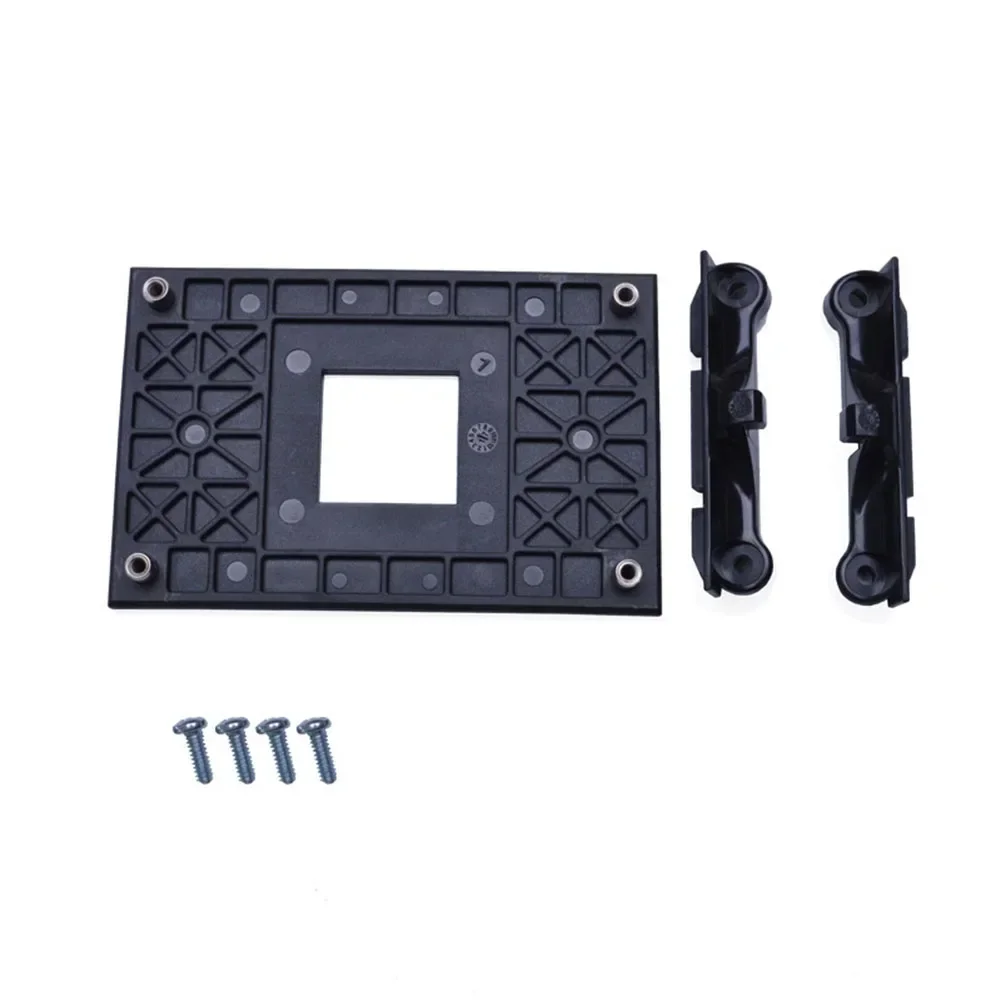 CPU Radiador Fan Bracket, durável placa traseira, resistente prático e resistente ao desgaste, suporte refrigerador, fácil de instalar, premium AM4