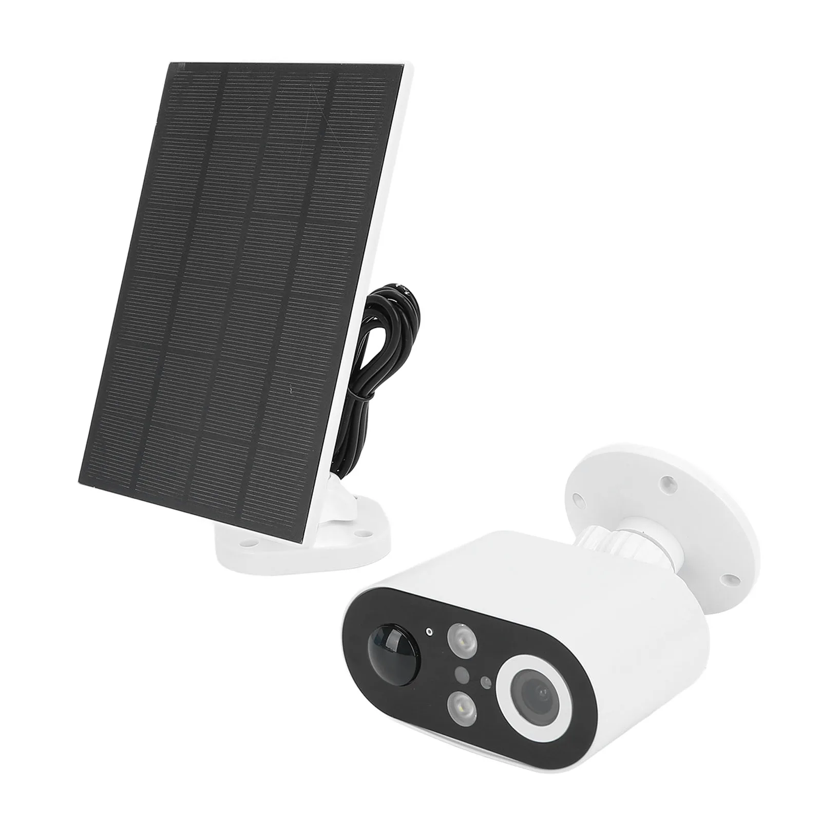 1080P Solar Security Camera Wireless PIR Motion Sensing Outdoor Home Surveillance with 5V 2A Solar Panel for Orchards