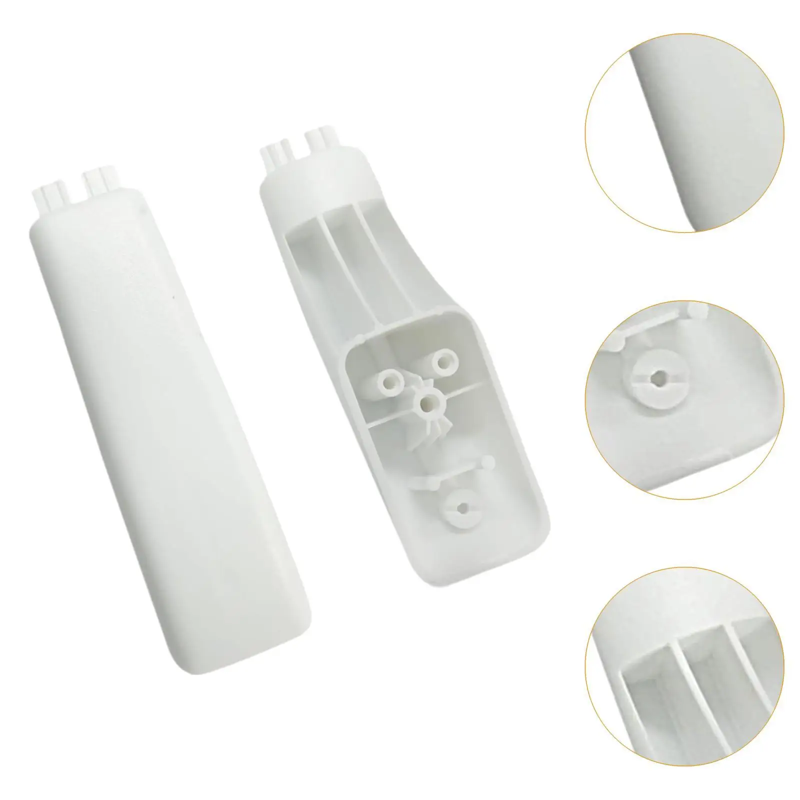 2x Oven End Cap Handles Convenient Professional Repair Easy Installation Small Appliance Accessory Replacement Part WB07K10043