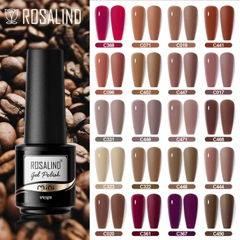 Rosalind Gel-Nagellack, semipermanenter Lack, Soak Off UV-LED-Gel, alles für Maniküre, Nägel, Kunst, Herbst-Winter-Gel-Lack