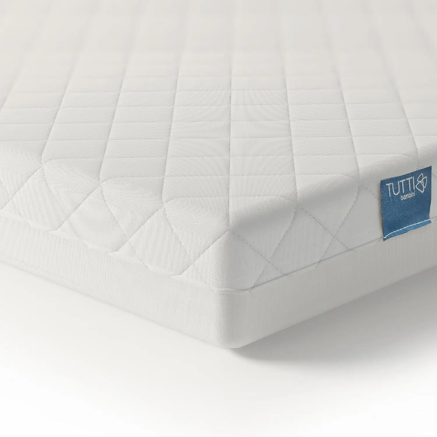 Bambini Sprung Cot Mattress 140 x 70 cm - Hypoallergenic, Breathable & Wipeable Baby Mattress for Travel Cot & Crib, Soft