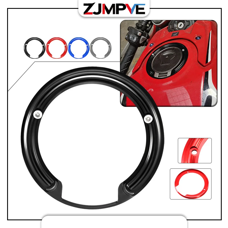 

Motorcycle Fuel Tank Filler Trim Ring Cap oil tank Protection Cover For Honda CB300R CB1000R CB400X CB500X CB500F CB125R CB250R