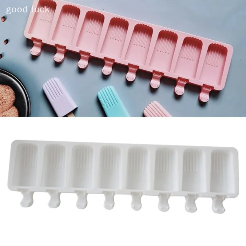 1 Uds molde de silicona para helado DIY Chocolate postre moldes para paletas herramientas caseras suministros para fiestas de verano