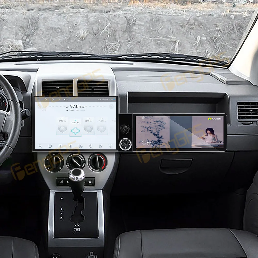 Touch Screen Car Radio For Jeep Compass 2007-2009 Android GPS Automotive Multimedia Auto Radio Stereo Receiver Head Unit