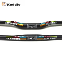 Manillar de bicicleta de montaña de carbono completo 31,8*600-760mm manillar de bicicleta de montaña T800 barra plana elevadora ligera de carbono 3K mate