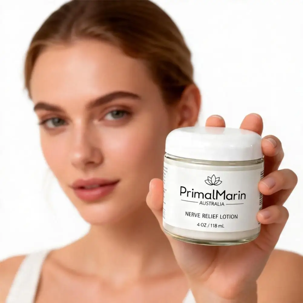 Professional Hand Joint Smooth Repair Lotion 118ml PrimalMarin Nerve Relief Lotion Relieve Body Numbness Tingling Topical Lotion