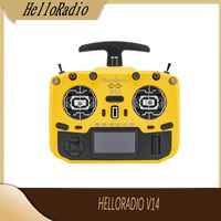 HelloRadio V14 MAX R9/MAX/PRO ELRS Left Hand Color Open Source Remote Control ModelAircraft FPV High Frequency Head Metal Rocker