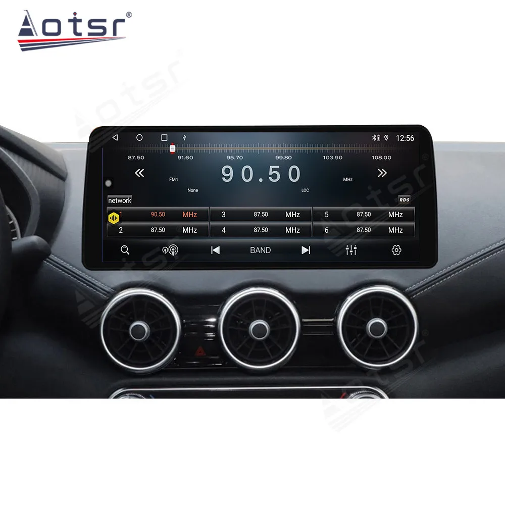 12.3 "8 Core أندرويد Carplay سيارة الوسائط المتعددة راديو السيارات لنيسان سنترا 2020 2021 2022 2023 2024 نظام تحديد المواقع والملاحة رئيس وحدة #3