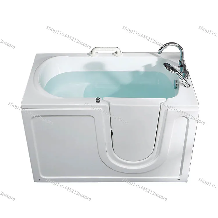 Bathroom Solutions for The Elder/disabled People ABS Walk in Bathtub with Shower Set