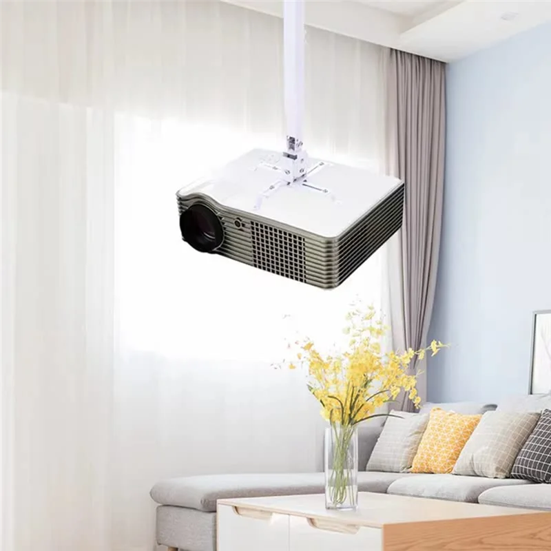 ABZW Universal C6 C2 C3 TD96 TD97 proyector soporte de montaje en pared de techo soporte colgante YG650 C6 M19 K25 soporte de proyector blanco Du