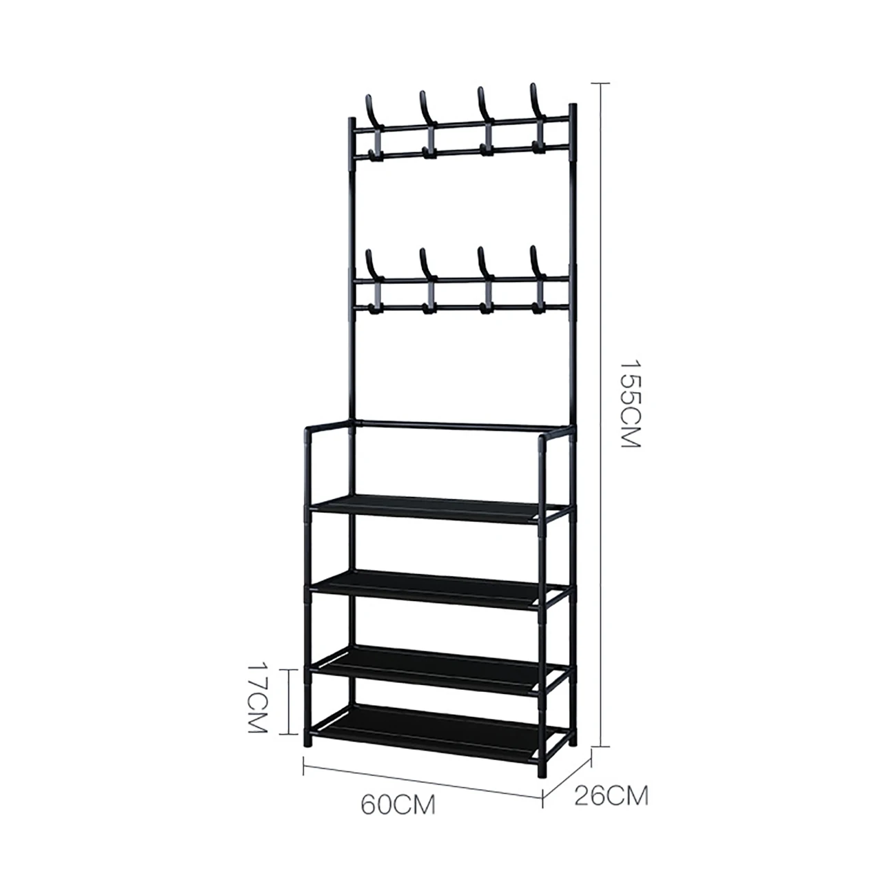 Coat Rack Clothes Hanger Floor Hanger Storage Wardrobe Clothing Drying Racks Shoe Rack Bathroom Furniture Hanger Rack Hangers