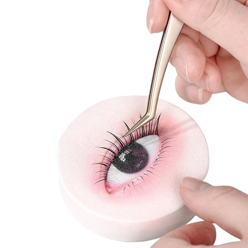 رمش تمديد التدريب كاذبة رمش عرض مجلس رمش عرض صينية رموش اصطناعية حامل رمش صانع نموذج المعلم تعليم #3