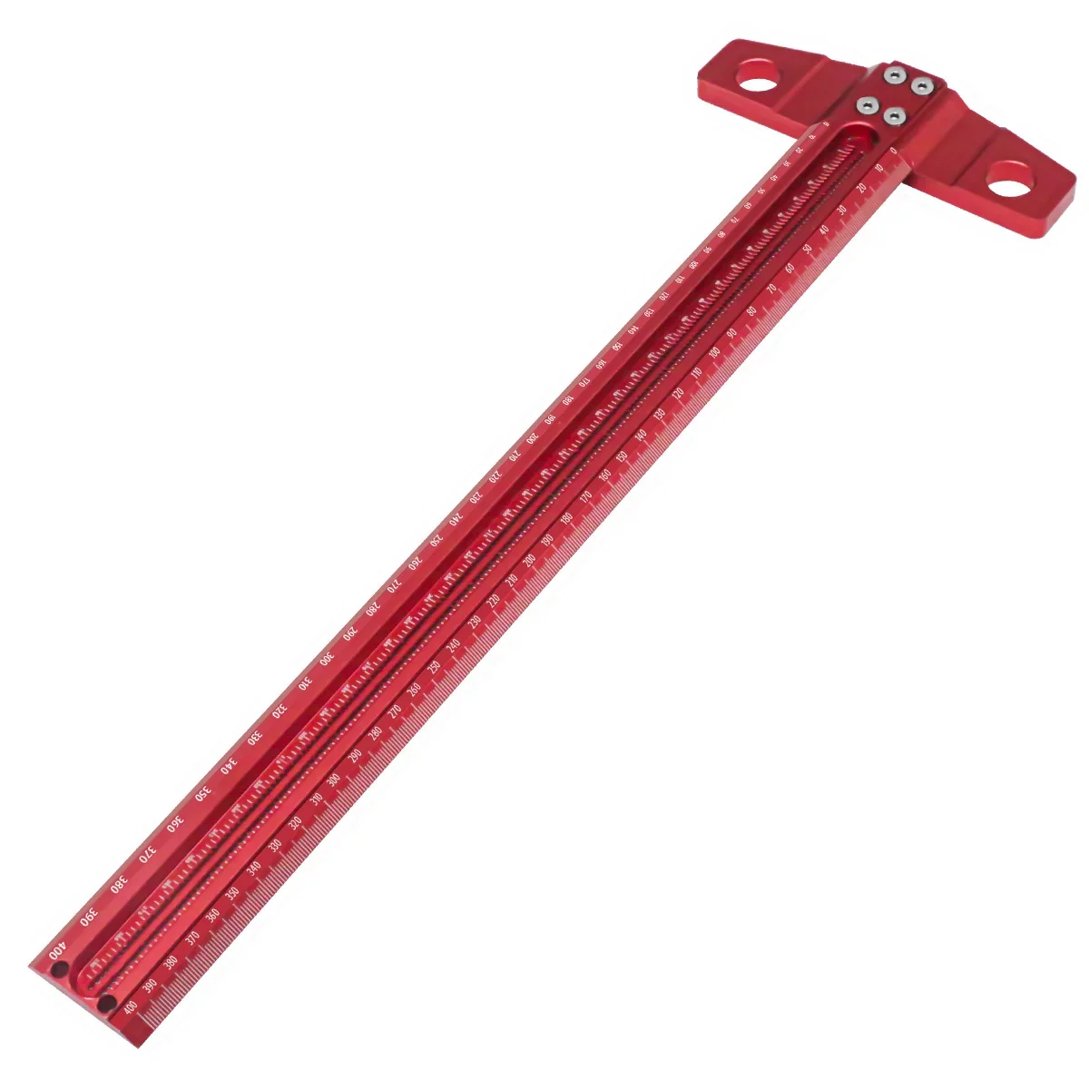 For Precision Crossed-out Hole Scribing Ruler Woodworking Scriber T-Square Ruler,90 Degree Line Gauge Scriber Tool Marking Gauge