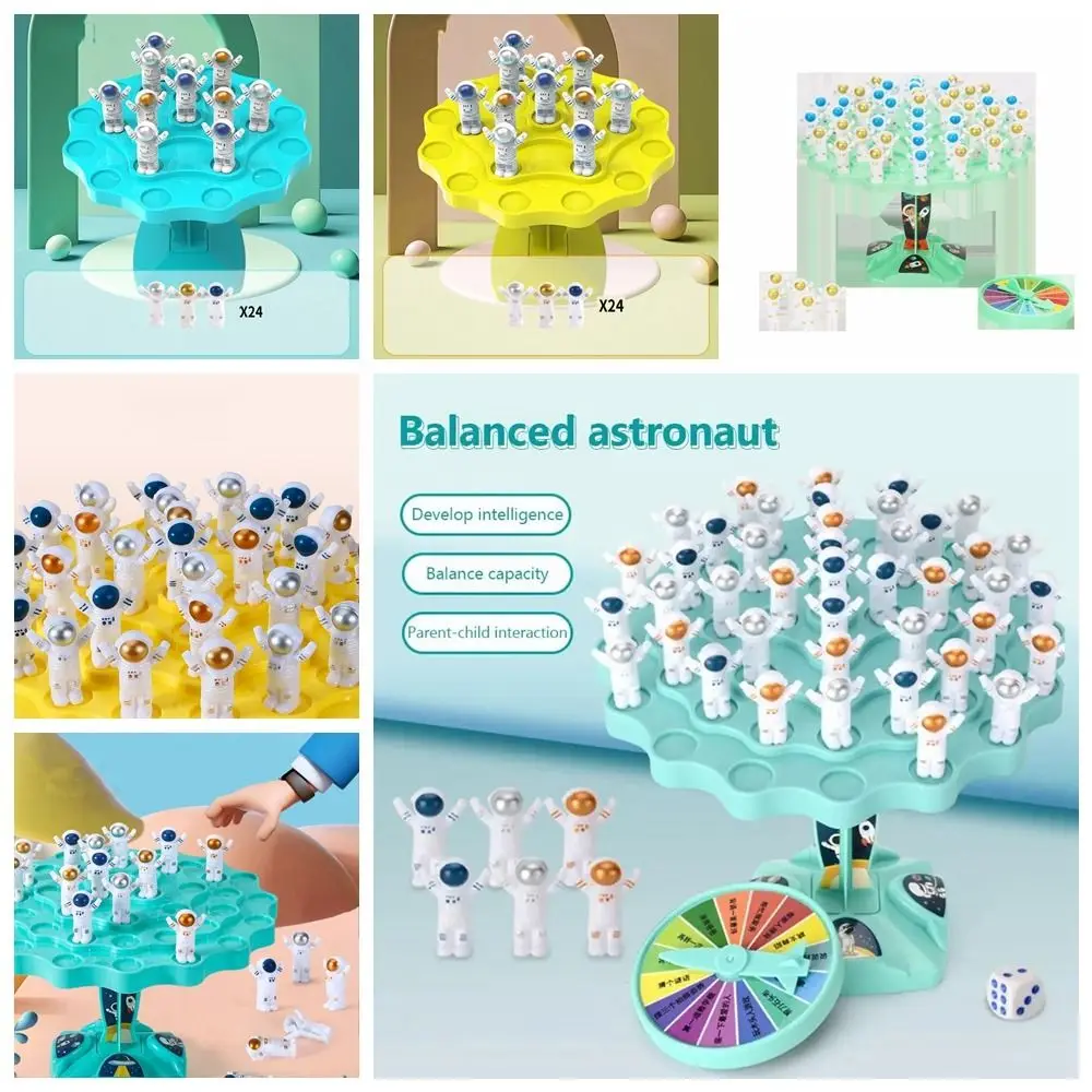 Counting Tree Astronaut Balance Tree Toy Montessori Interactive Parent-child Interactive Tabletop Game Trend Astronaut