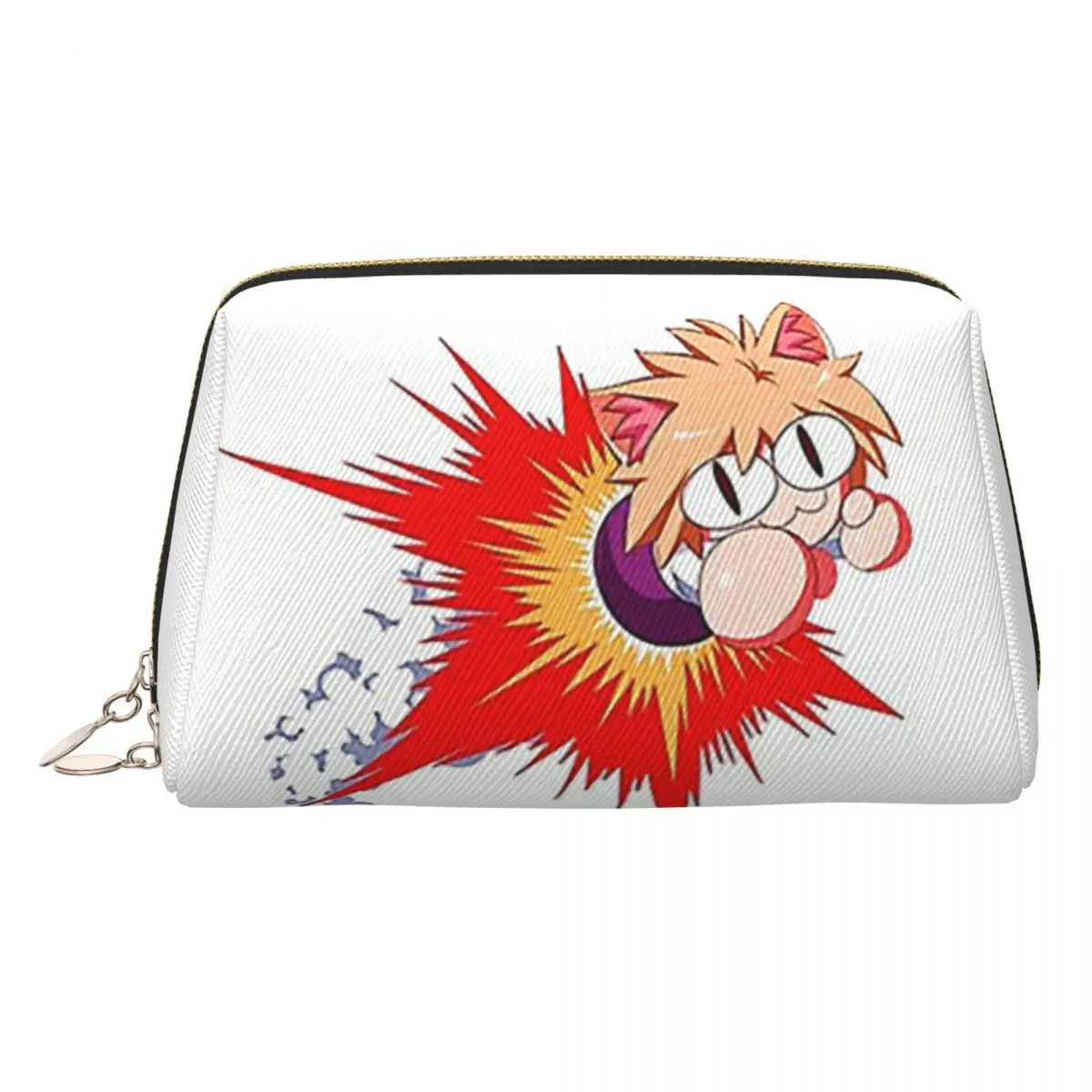 

Smoking Neco Arc Women Cosmetic Bag Travel Makeup Organizer Pouch Toiletry Storage Dopp Kit Case