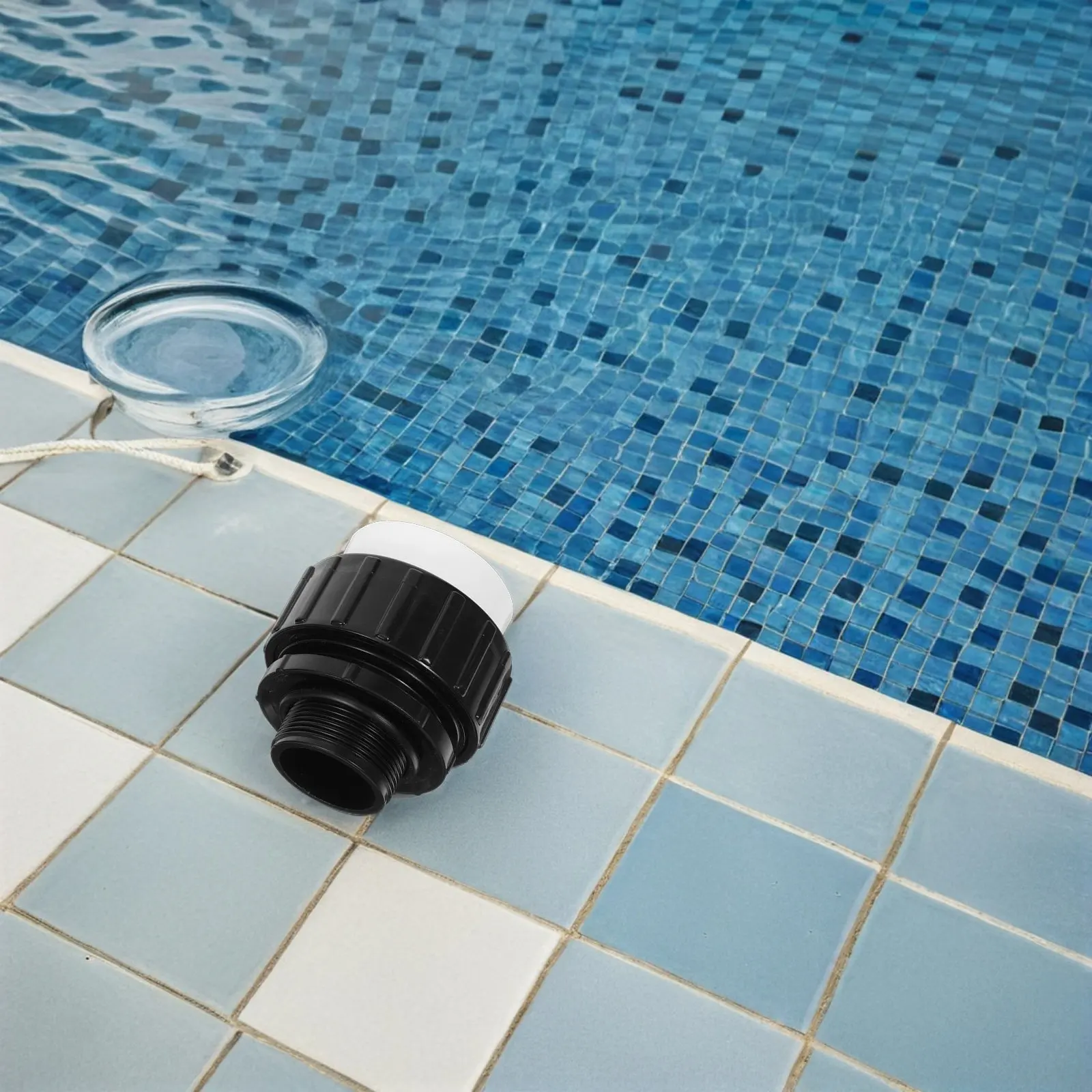 

1 Pair Pool Pump Fitting Sliding Socket Connector Adapter Universal Swimming Pool Spa Pump Union High Temp Leak Proof