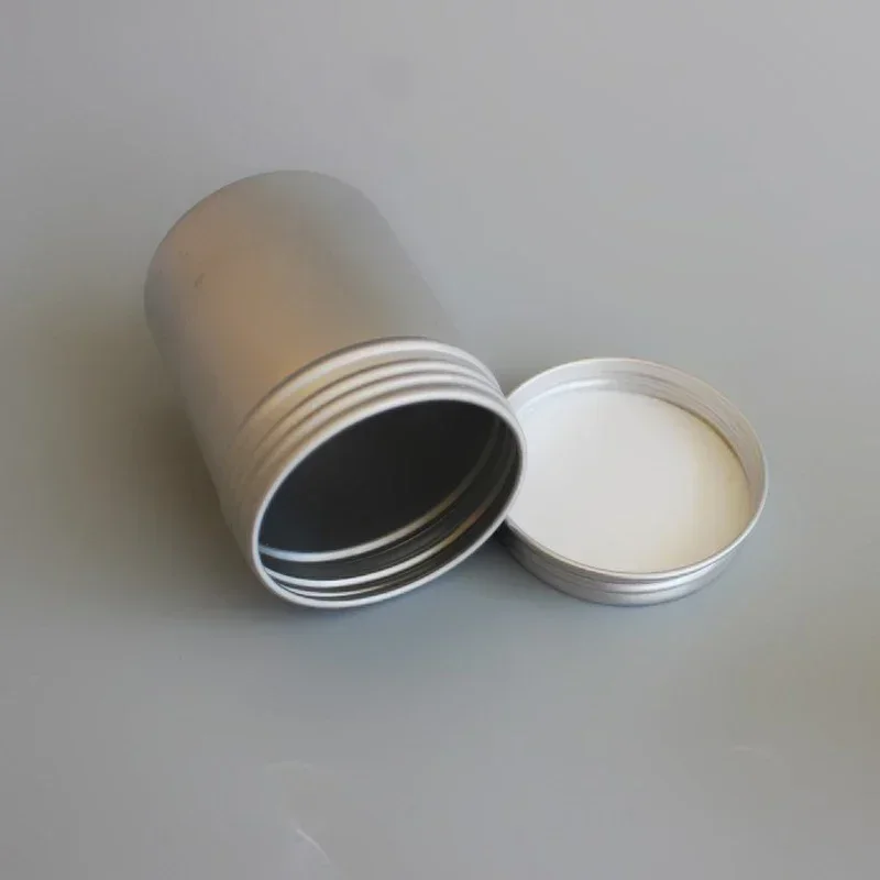 12/24/48/96pcs 80ml Aluminum Tin Candle  Jars Empty Cosmetic Container Tin with Lid Refillable Bottles Candy Tea Storage Jar Box