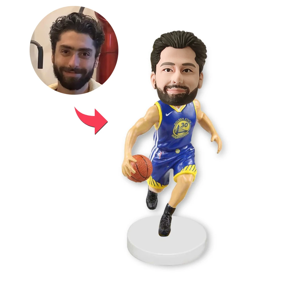 

Customized Bobblehead Dolls, Personalized Basketball Players, Desktop Decorations,Unique Gifts For Family, Friends, And Athletes