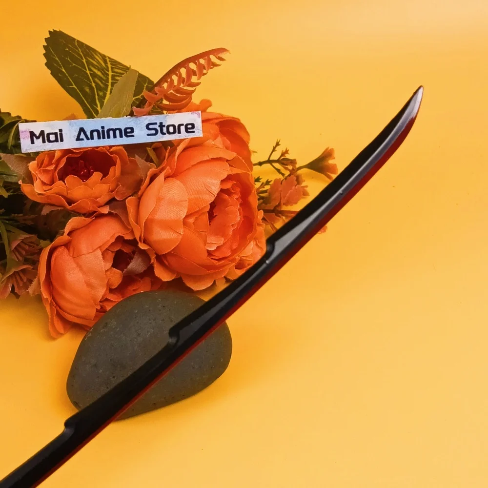 10 بوصة أنيمي بليتش كاتانا كوروساكي برمجة السيف الأصلي الساموراي صابر شفرة معدنية الحجم الحقيقي اليابانية كاتانا لعبة غير حادة هدية #6