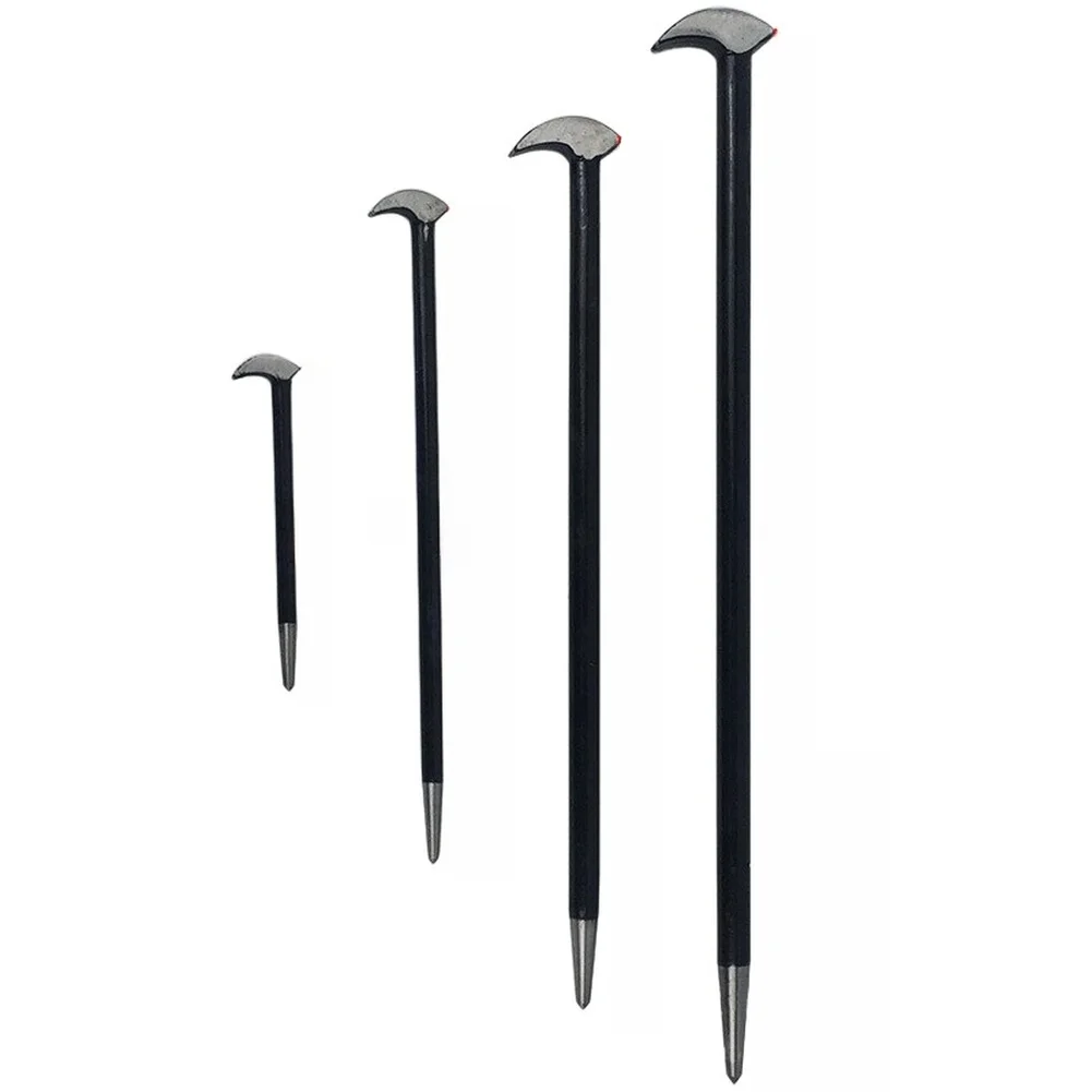 4pcs Round Bar Pry Bar Set 6/12/16/20 Inch High Hardness Tire Scraping Tool Pry Bar For Automotive Repair Pry Bar Hand Tools