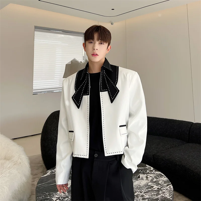 

Мужская куртка Sli ort: Молодежный, модный дизайн с вышивкой, корейская версия, смарт-кэжуал, премиум-класс