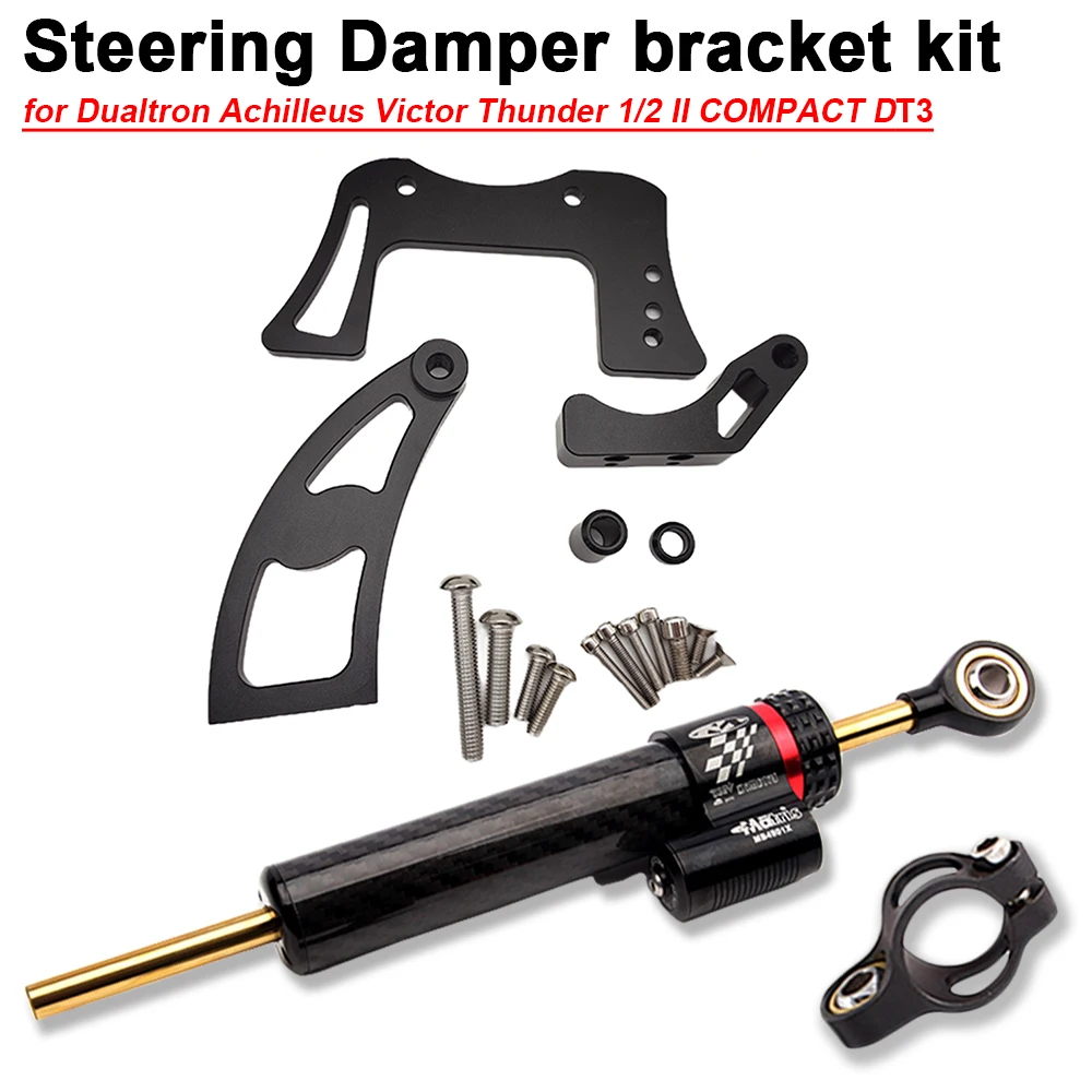 

Electric Scooter Accessories Directional Steering Stabilization Damper bracket kit For Dualtron Thunder 123 Victor Achilleus DT3