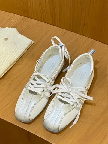 스포츠 스타일 여성 신발 한판 스타일 중간 굽 플랫 밑창 라운드 토너먼트 스니커즈 여성 신발 스니커즈 운동화 신발 Best5