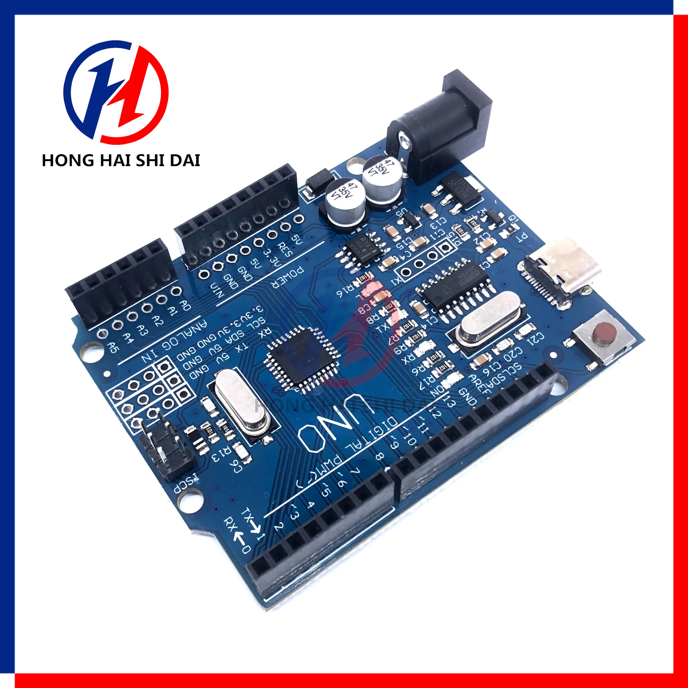 UNO R3 Development Board ATmega328P CH340 CH340G For UNO R3 With Straight Pin Header