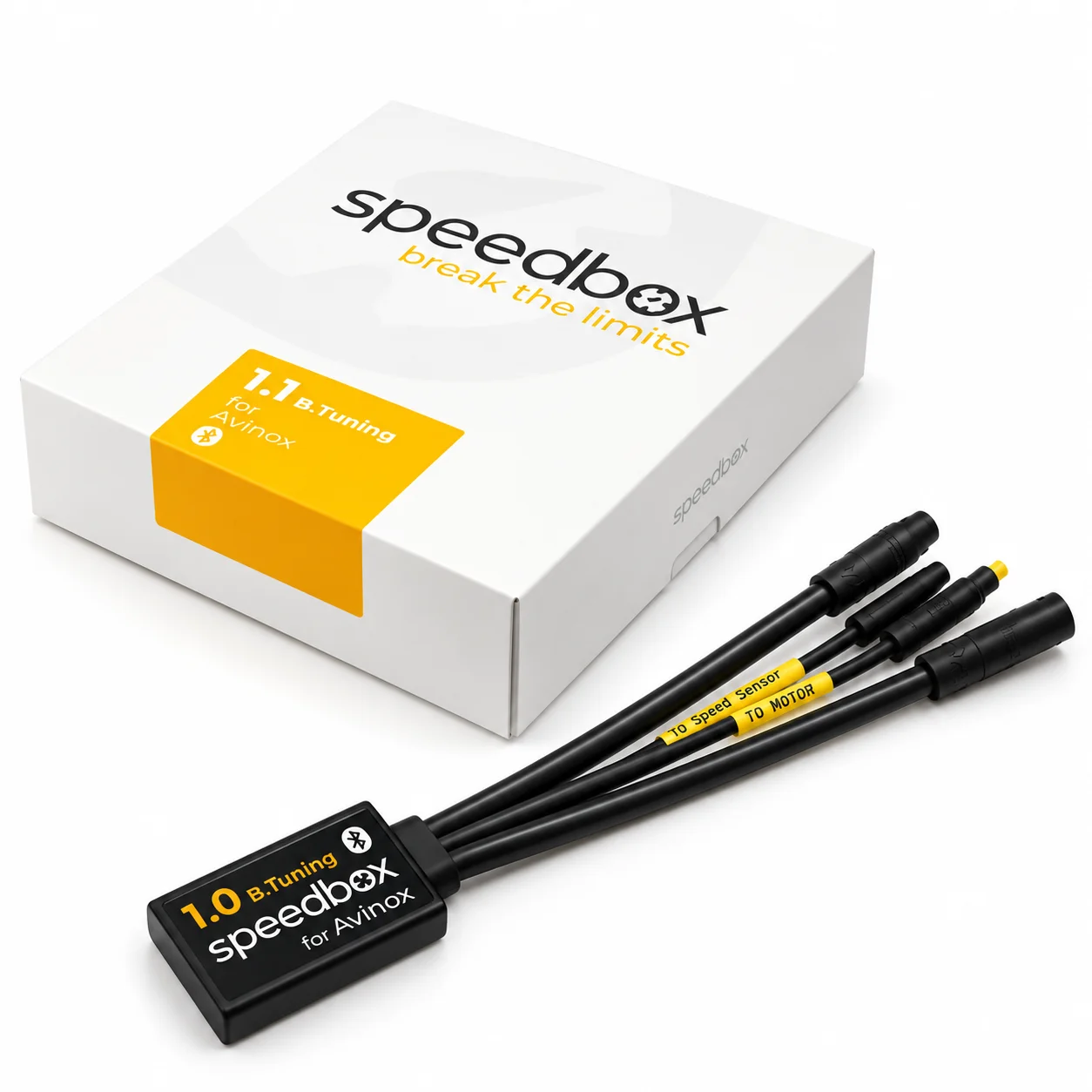 SpeedBox 1.0 B.Tuning per Avinox (M1) per Biciclette Elettriche con Motori Brose Rimuove il Limite di Velocità con Motori DJI Avinox M1