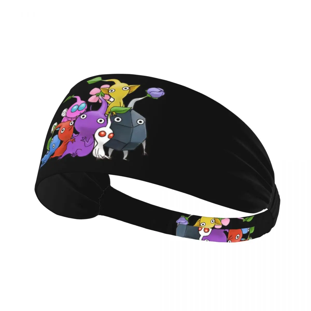 

Custom 170 Pikmin Ideas Game Art Sweatband for Men Women Wicking Moisture Sports Sweatband Gym Yoga Running