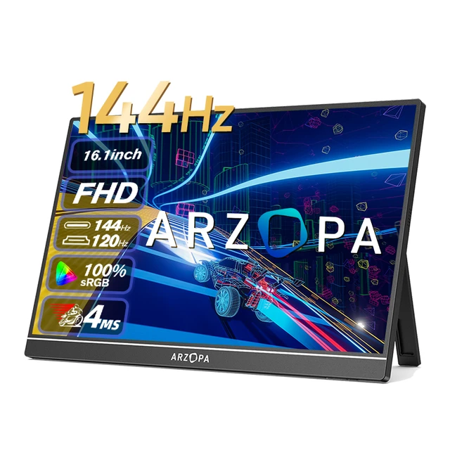 15.6 arzopa g1 game ゲーミングモバイルモニター 144Hz