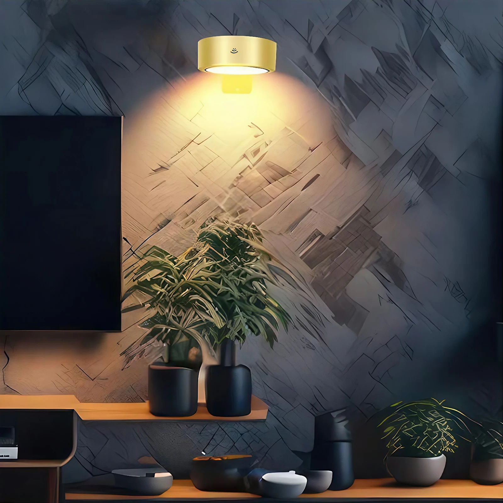 

Рамка для картин, портрет, 3 шт., художественный дисплей, светильники для картин с дистанционным управлением, светодиодный светильник для рисования, беспроводные настенные светильники с шайбой