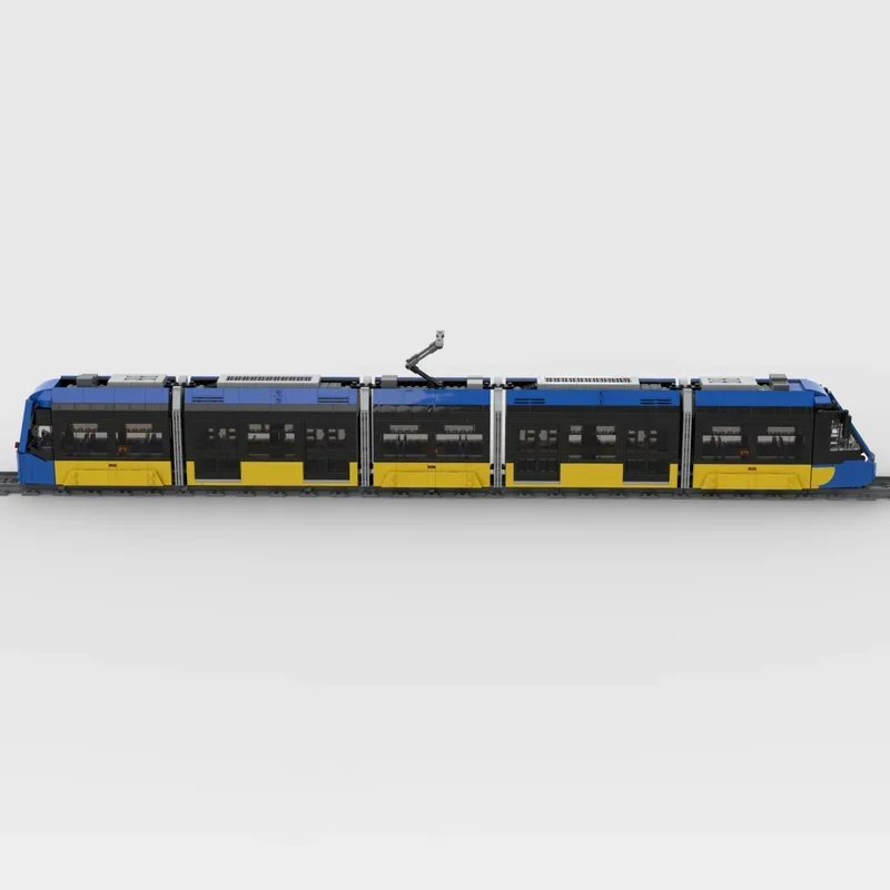 مكعبات بناء موك سلسلة 8000، نموذج قطار سكة حديدية، قطع تقنية للتجميع الذاتي، ألعاب بناء هدايا للعطلات