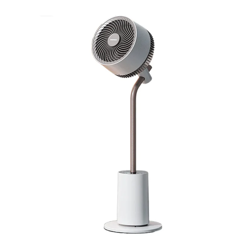 Household Air Circulation Fan Light Sound Vertical Intelligent Shaking Head Floor Fan Purification Atmosphere Light Electric Fan