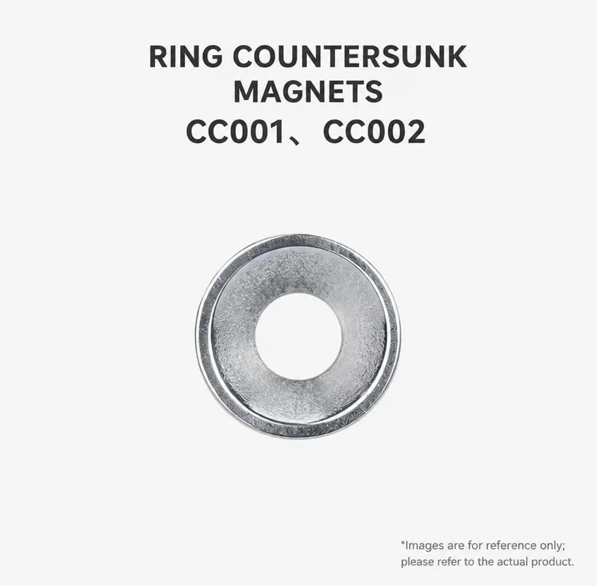 Ring & Countersunk Ring Magnet, Standard Spare Part For 3D Printing Maker Treasure DIY Model
