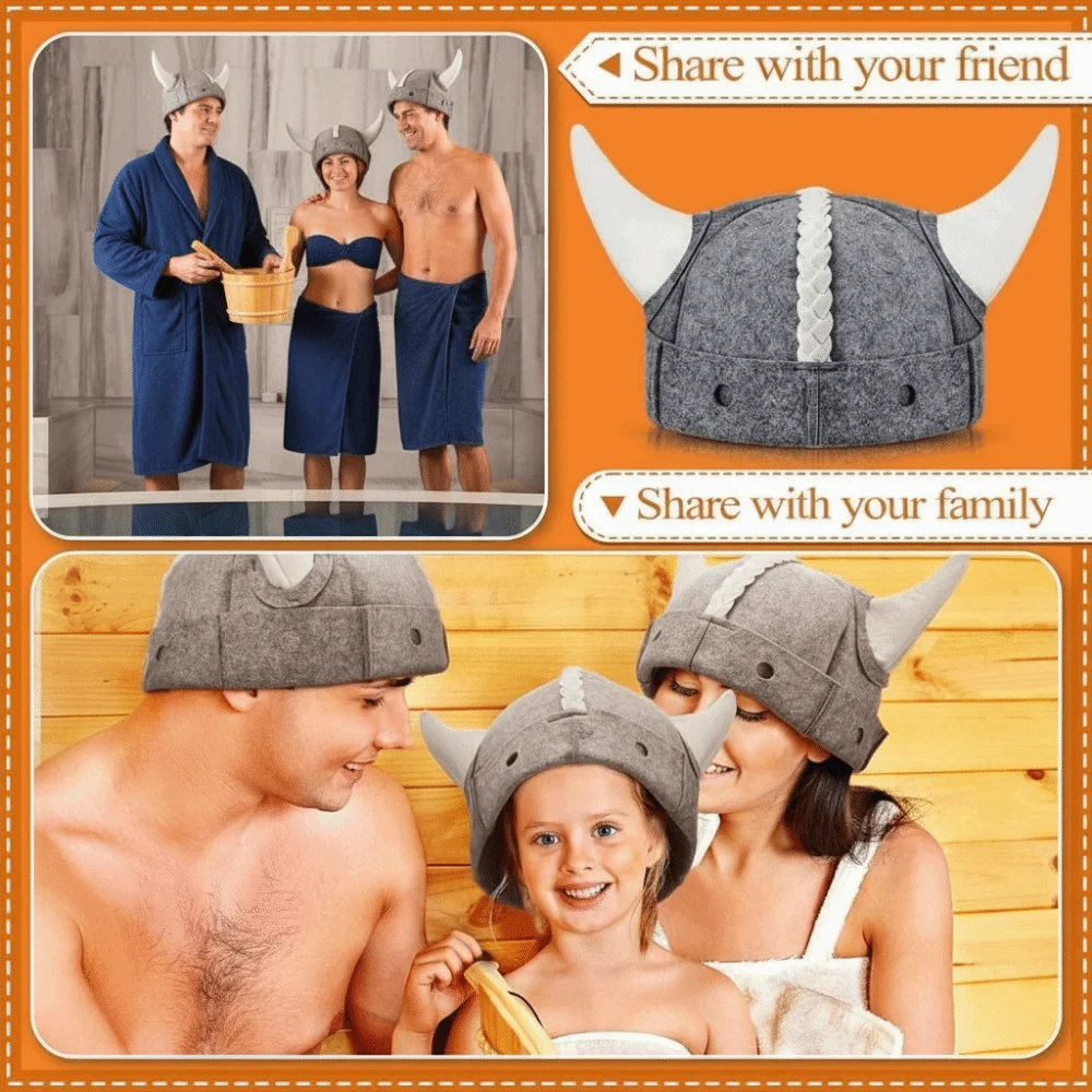Gifts Wool Felt Material Sauna Hat Heat Resistant Unisex Wool Felt Sauna Hat Steam Bath Headwear Costume Parties