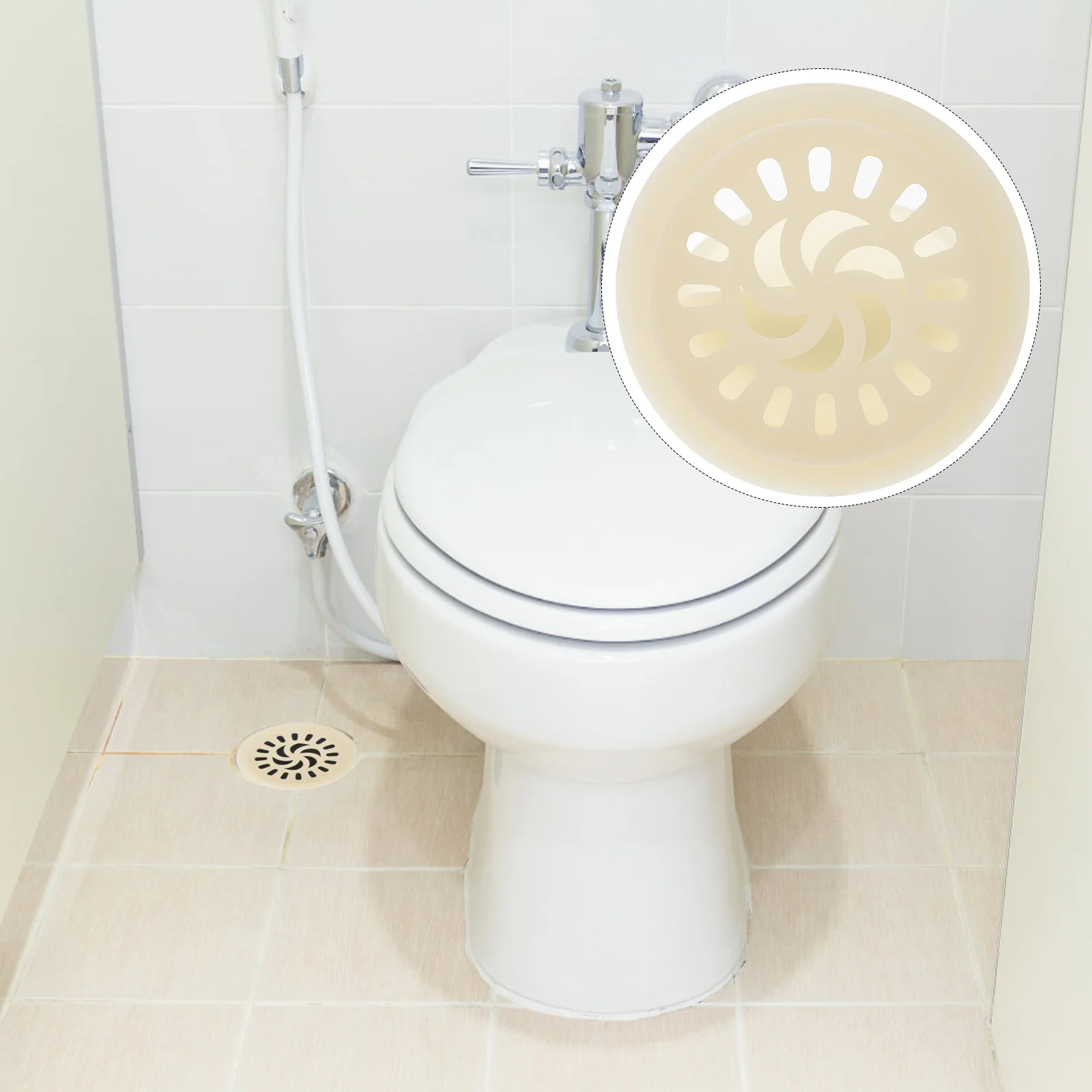 

4pcs Floor Drain Cores Premium Seal Rings Deodorant Odor Resistant Anti Blocking For Bathroom Washing Machine Durable Shower