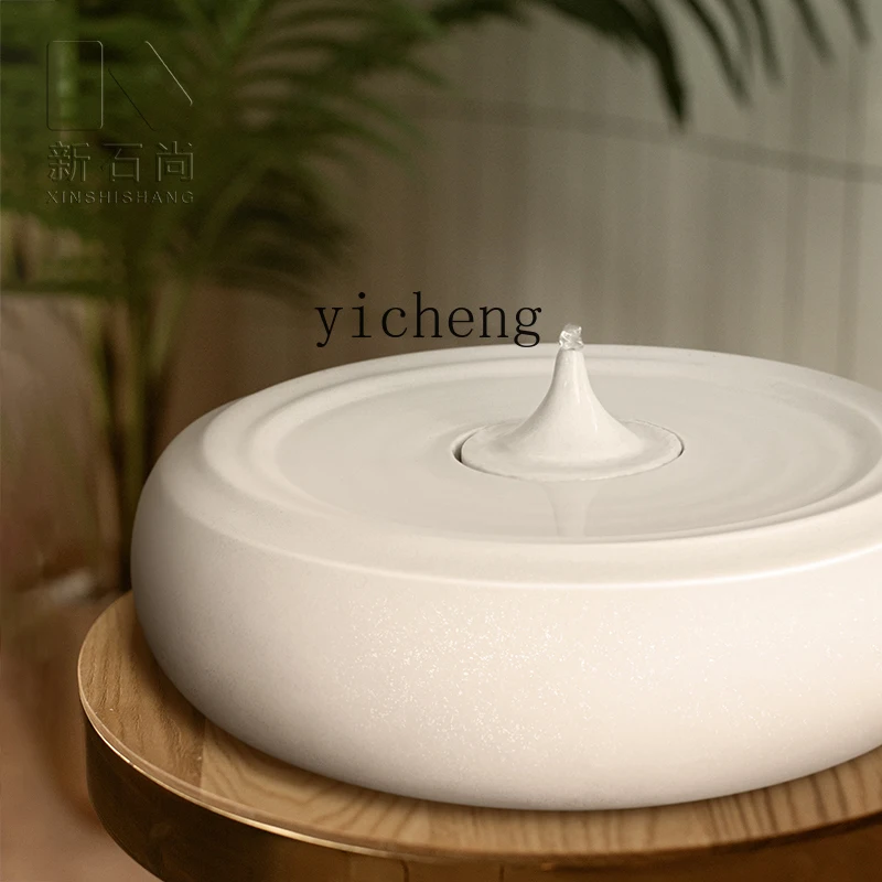 L7-10  modern flowing water ornament simple fountain circulating water landscape water system courtyard home gift