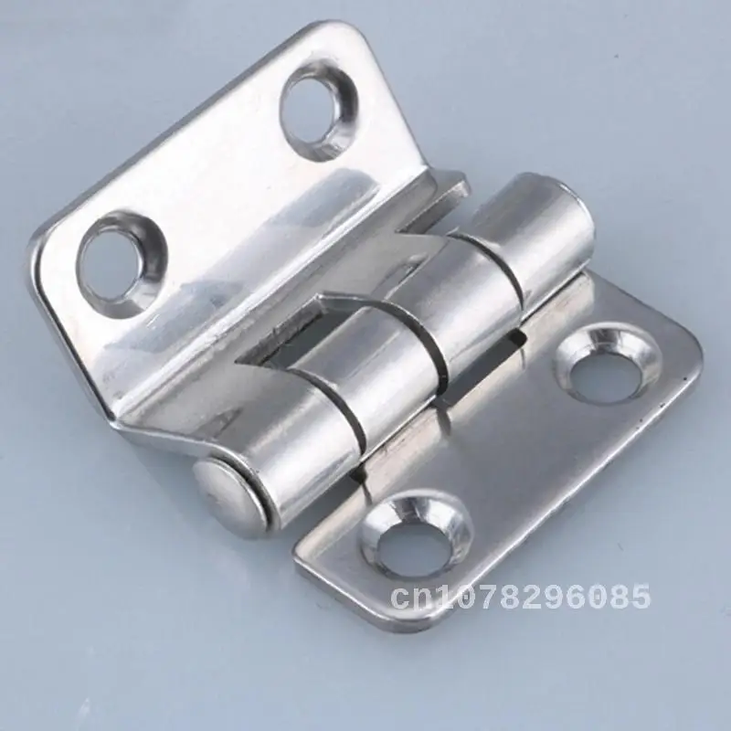 

Stainless Steel Cabinet Hinge, Electric Box Hinge, Right Angle Bend, Door Drawer Hinge, Industrial Equipment