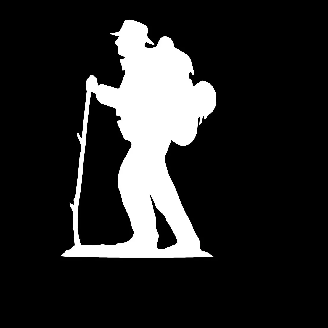 المشي لمسافات طويلة، المستكشفين، المتسلقين، التصميم، نوافذ السيارات، المصدات، خزانات وقود الدراجات النارية، ملصقات الفينيل الزخرفية