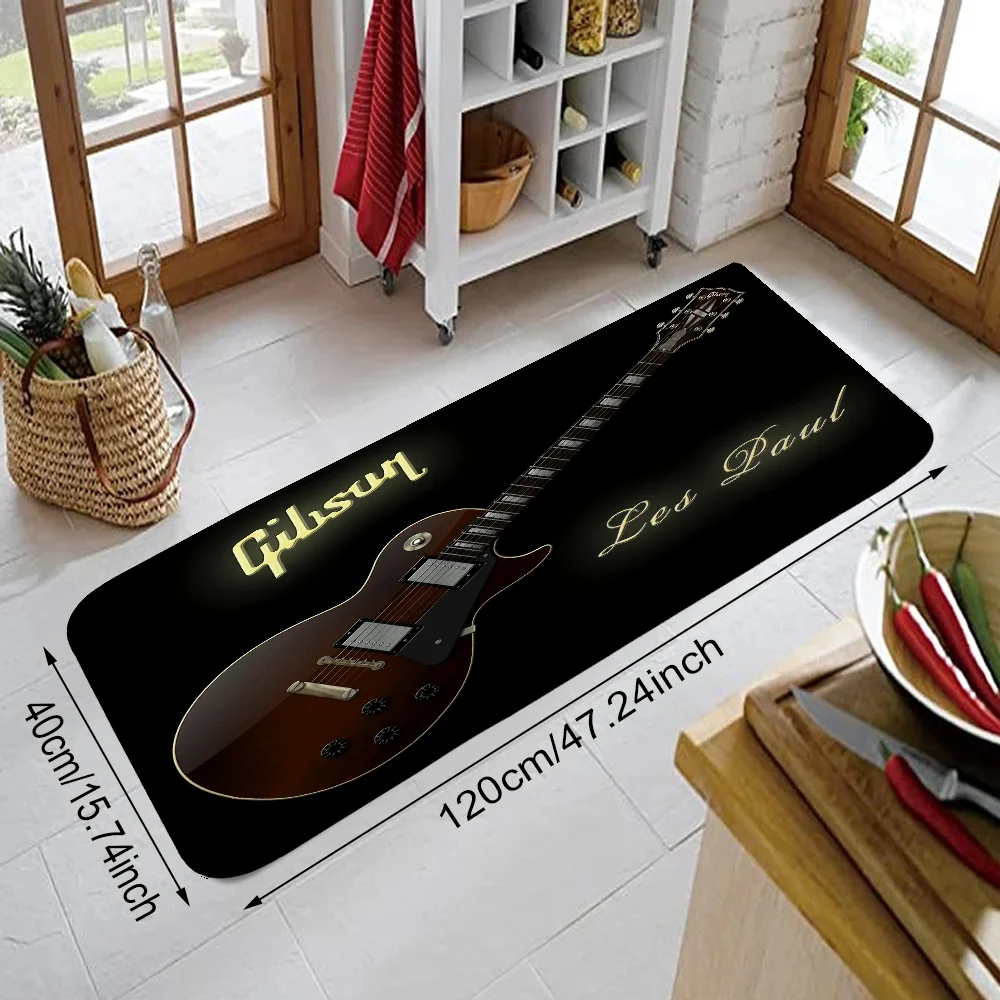 G-gibson Guitar Room Decorating Items Doormat Outdoor Mat for Hallway on the Floor Customized Bath Mats Bedrooom Carpet Cute Rug