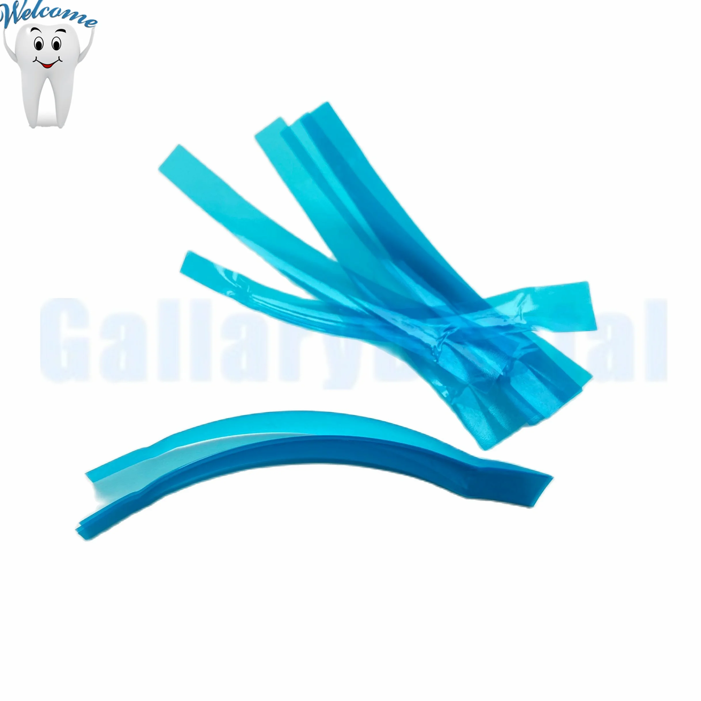 Dental Anterior Twin Matrices Cervical Matrix Blue Strip Restoration Universal Resin Matrix