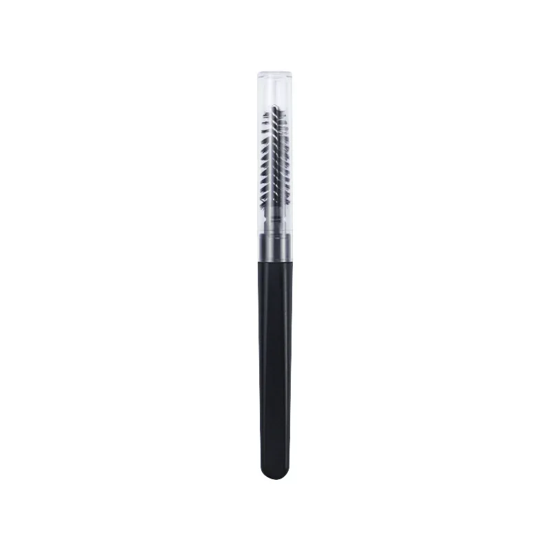 Portable Makeup Tool Accessories Makeup Brush Multi Functional Transparent Dust Cover Silicone Lip Brush Eyeliner Eyebrow Brush