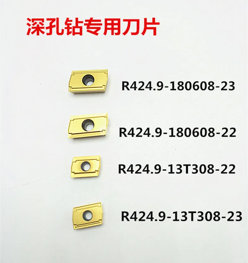 ZCC.CT TPMT16T312-23 TPMT220612-23 R424.9-13T308 R424.9-180608 800-05 800-06 Inserto per trapano per fori profondi Lama per trapano NPGT TPMT