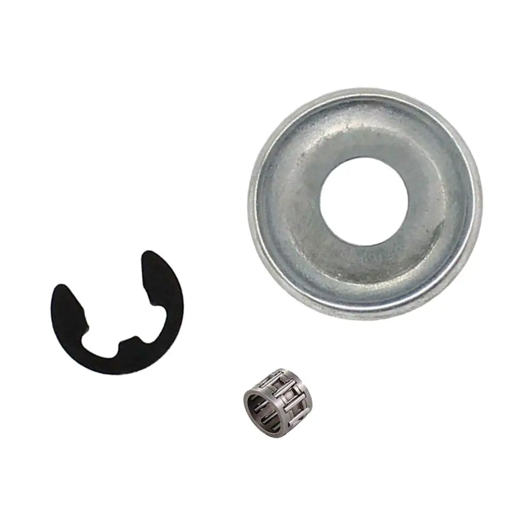 Carburetor Washer Silver Stainless Steel Clutch Washer Kit Mover Parts Replacement Accessories for MS171 MS191T MS210 Lawn Mower