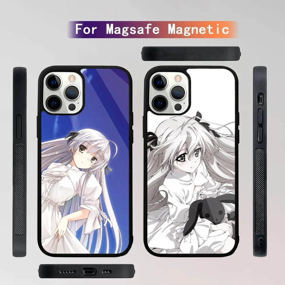 

Anime Y-Yosuga No Sora Phone Case For iPhone 16,15,14,13,12,11,Plus,Pro,Max Mini Magsafe Magnetic Wireless Charging