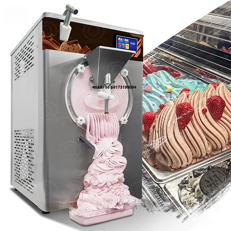 5-Geschmacksrichtungen Frozen Yogurt Shakes Smoothies Gefrorene Cocktails Slushes Acai Bowl Eiskaffee 8-Funktionen Harteis-Maschine