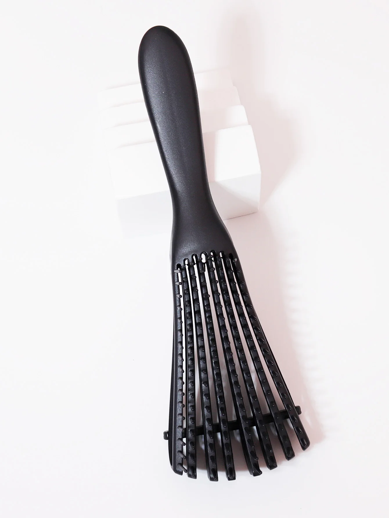 Exfoliating brush, suitable for curly and rough hair, adjustable tooth pitch, suitable for dry and wet hair